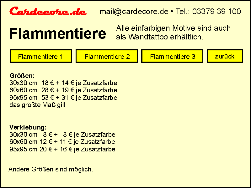 Flammentiere
