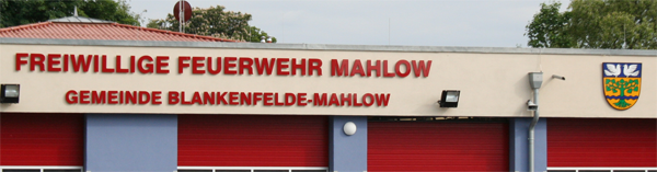 Feuerwehr in Mahlow