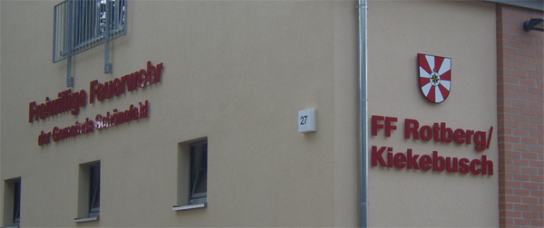 Feuerwehr in Rotberg